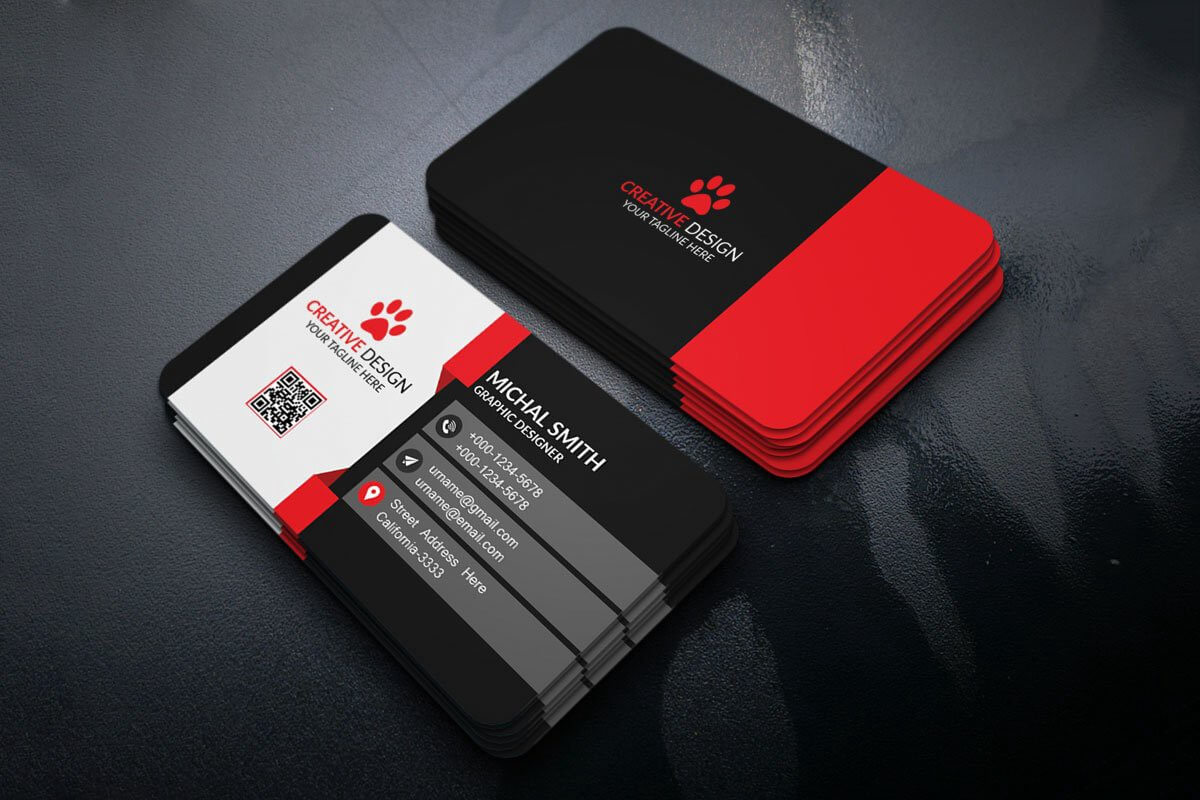 100 + Free Business Cards Templates Psd For 2019 – Syed Throughout Free Complimentary Card Templates