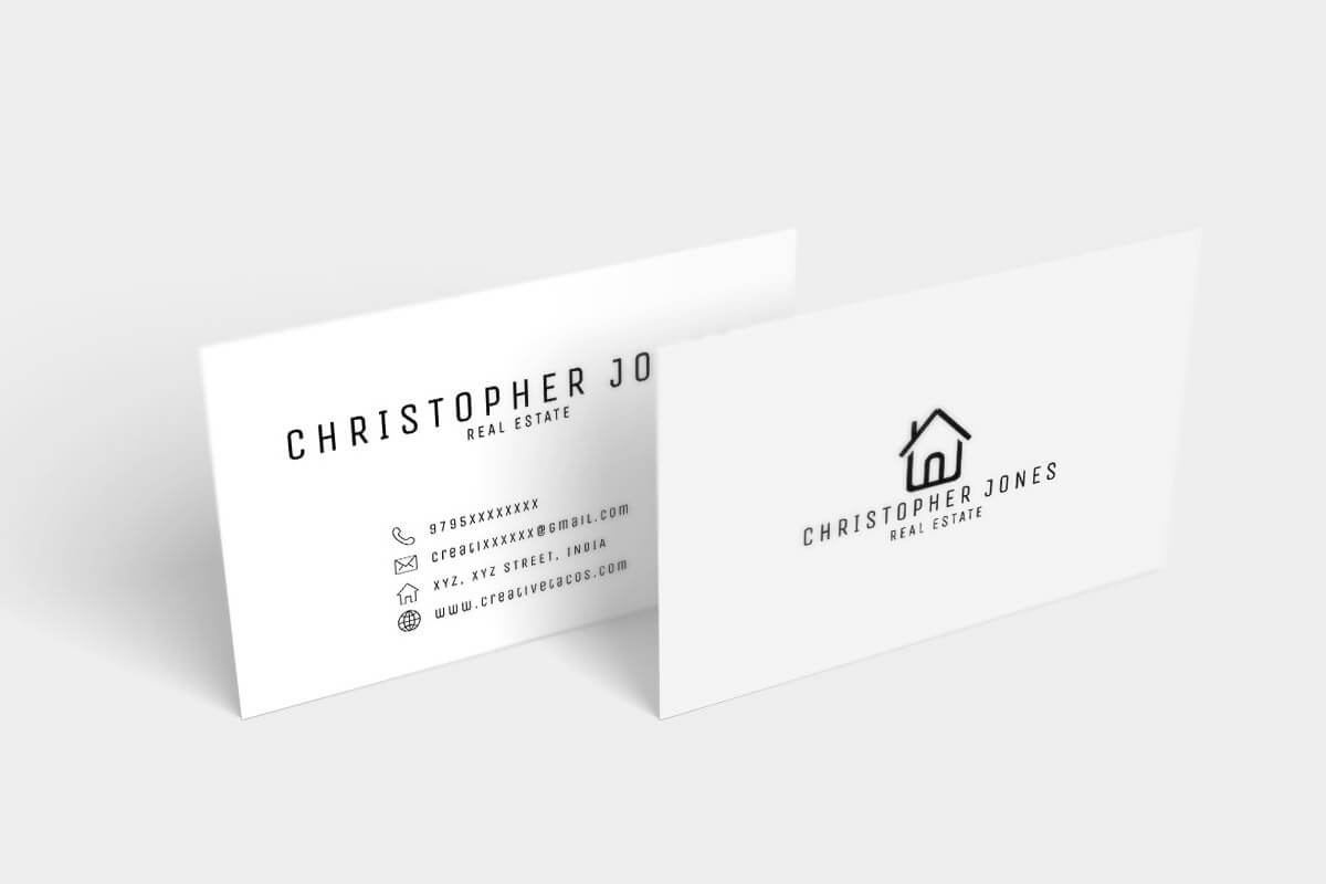 100+ Free Creative Business Cards Psd Templates In Real Estate Business Cards Templates Free