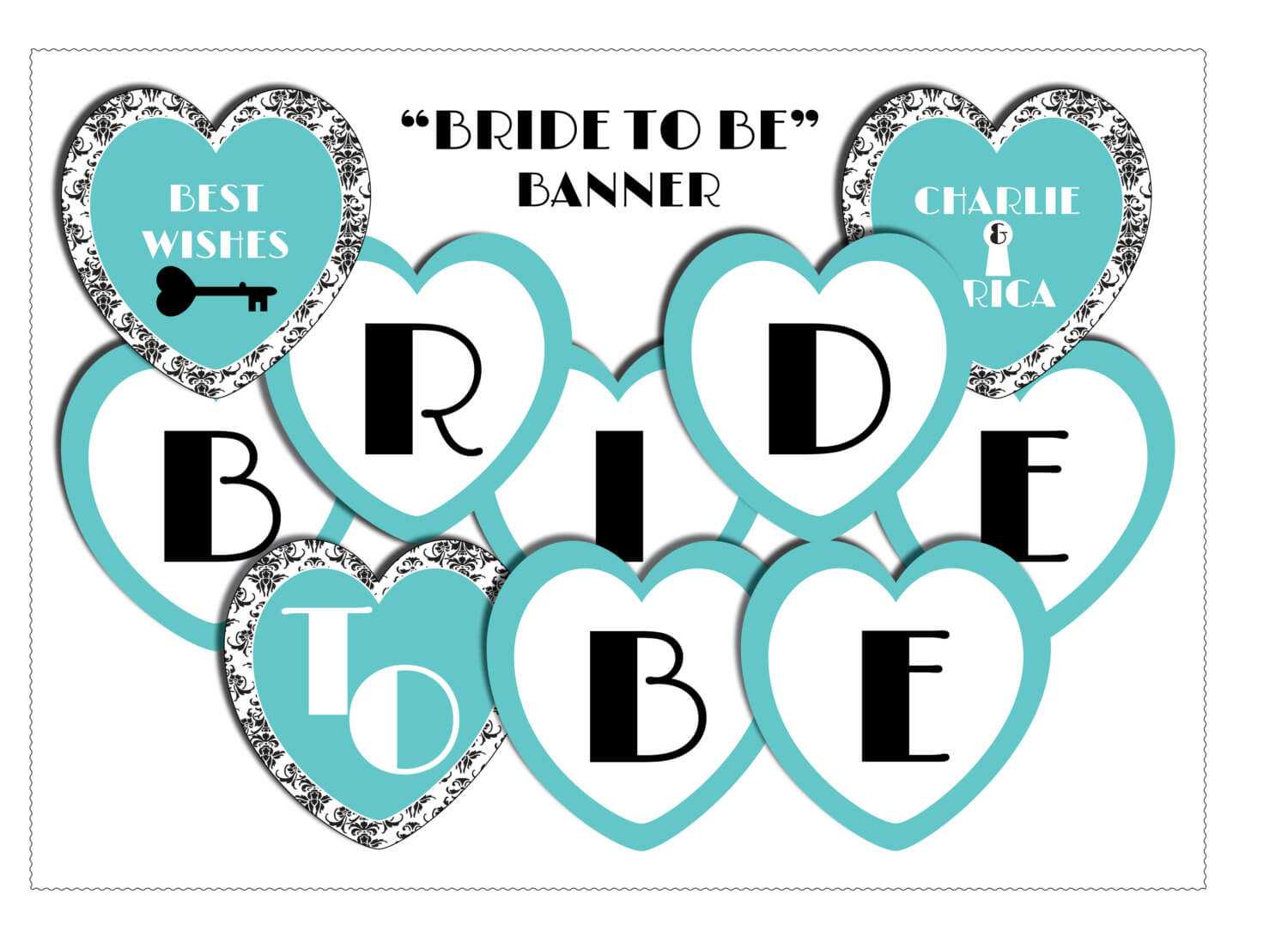 11 Best Photos Of Bride To Be Banner Template – Diy Bridal With Regard To Bridal Shower Banner Template