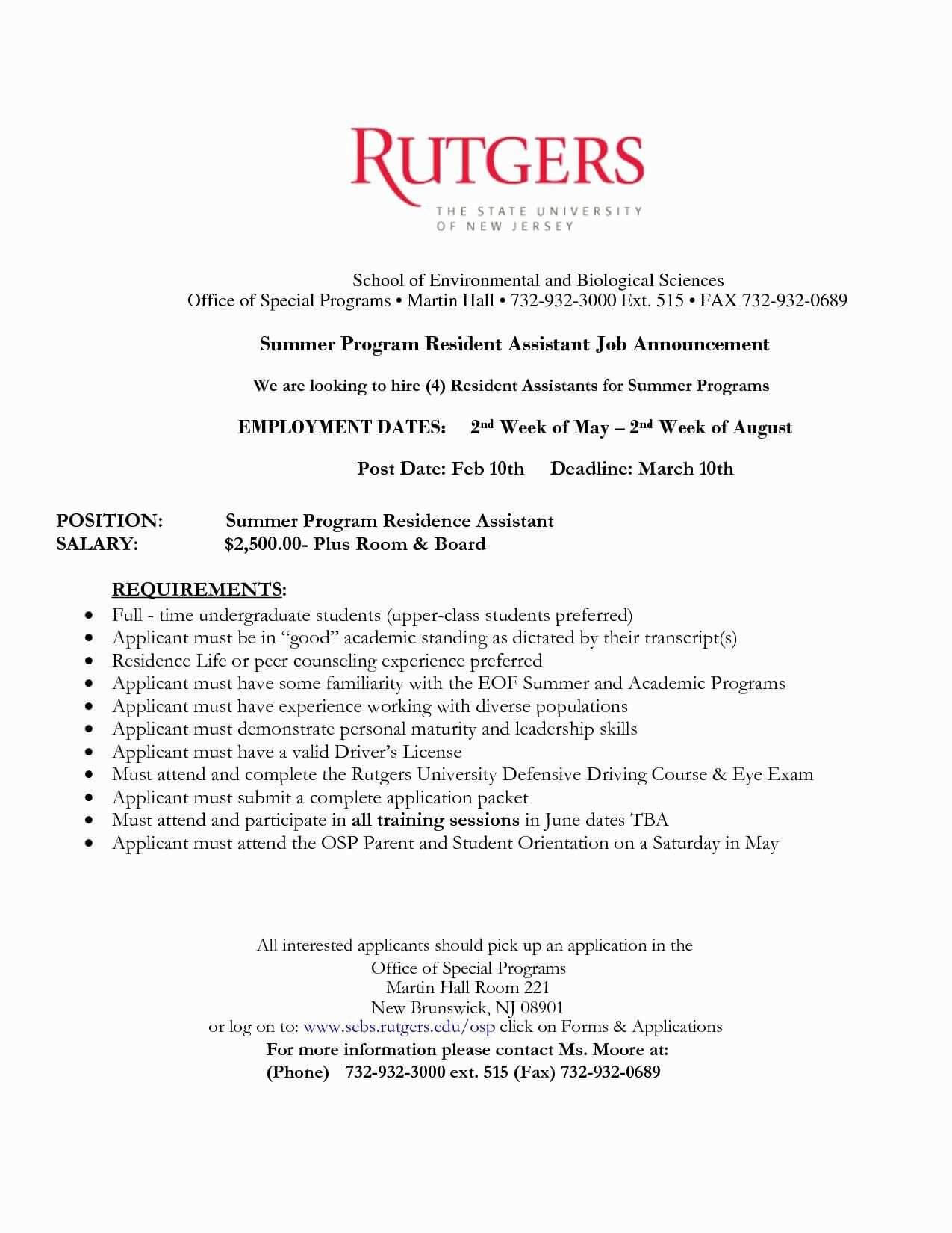 11 Rutgers Resume Template Ideas | Resume Ideas In Rutgers Powerpoint Template