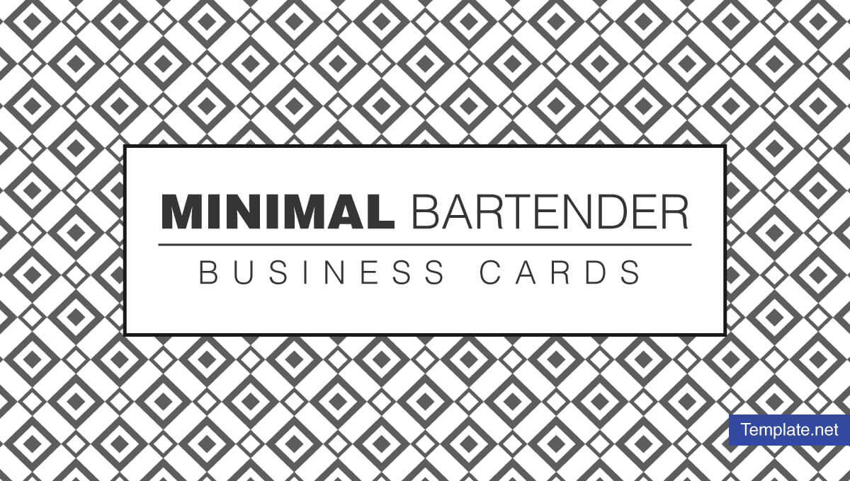 12+ Bartender Business Card Designs & Templates – Psd, Ai Inside Staples Business Card Template Word
