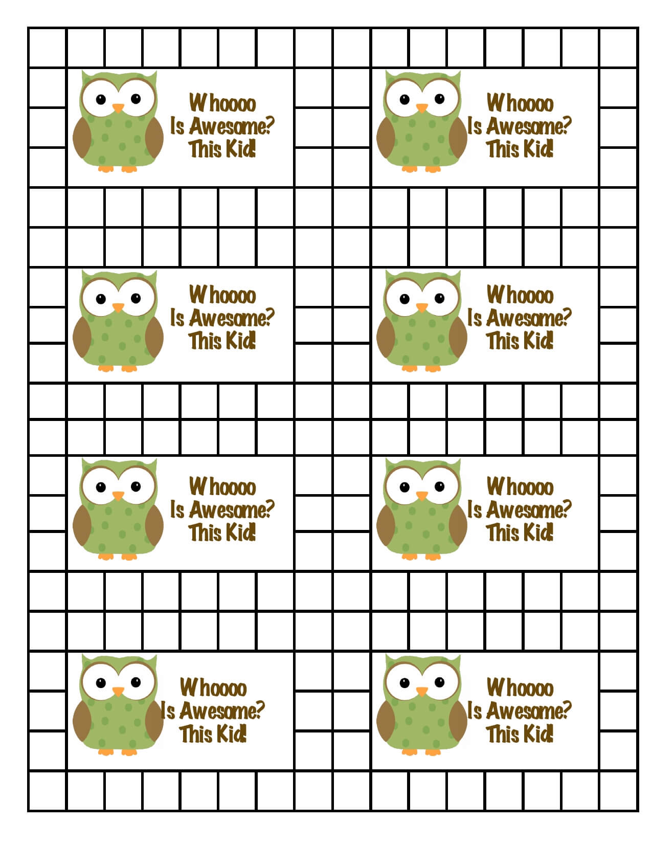 12 Best Photos Of Homework Punch Cards Printable – Homework In Free Printable Punch Card Template