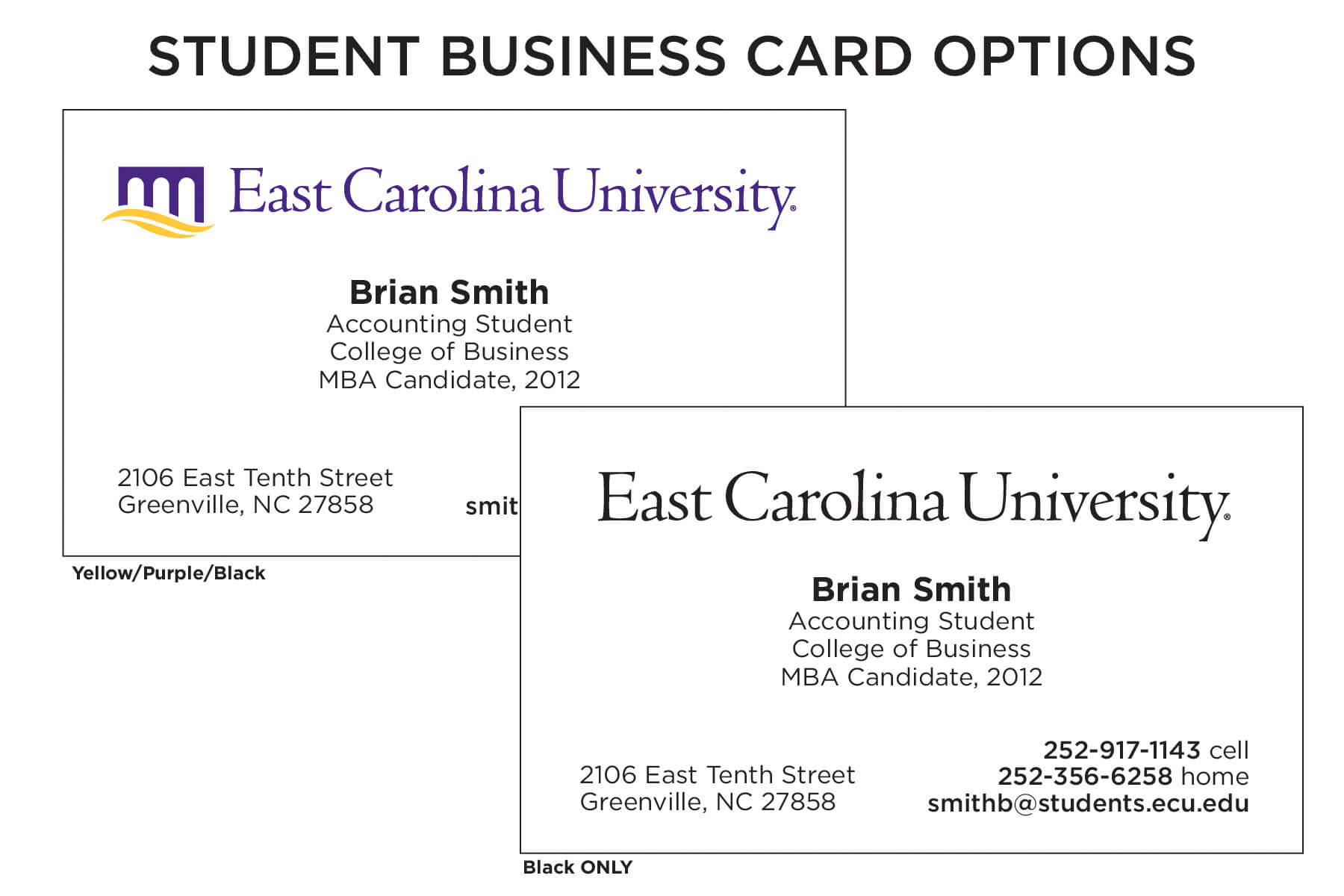 12 Best Photos Of Student Business Card Templates Free For Student Business Card Template