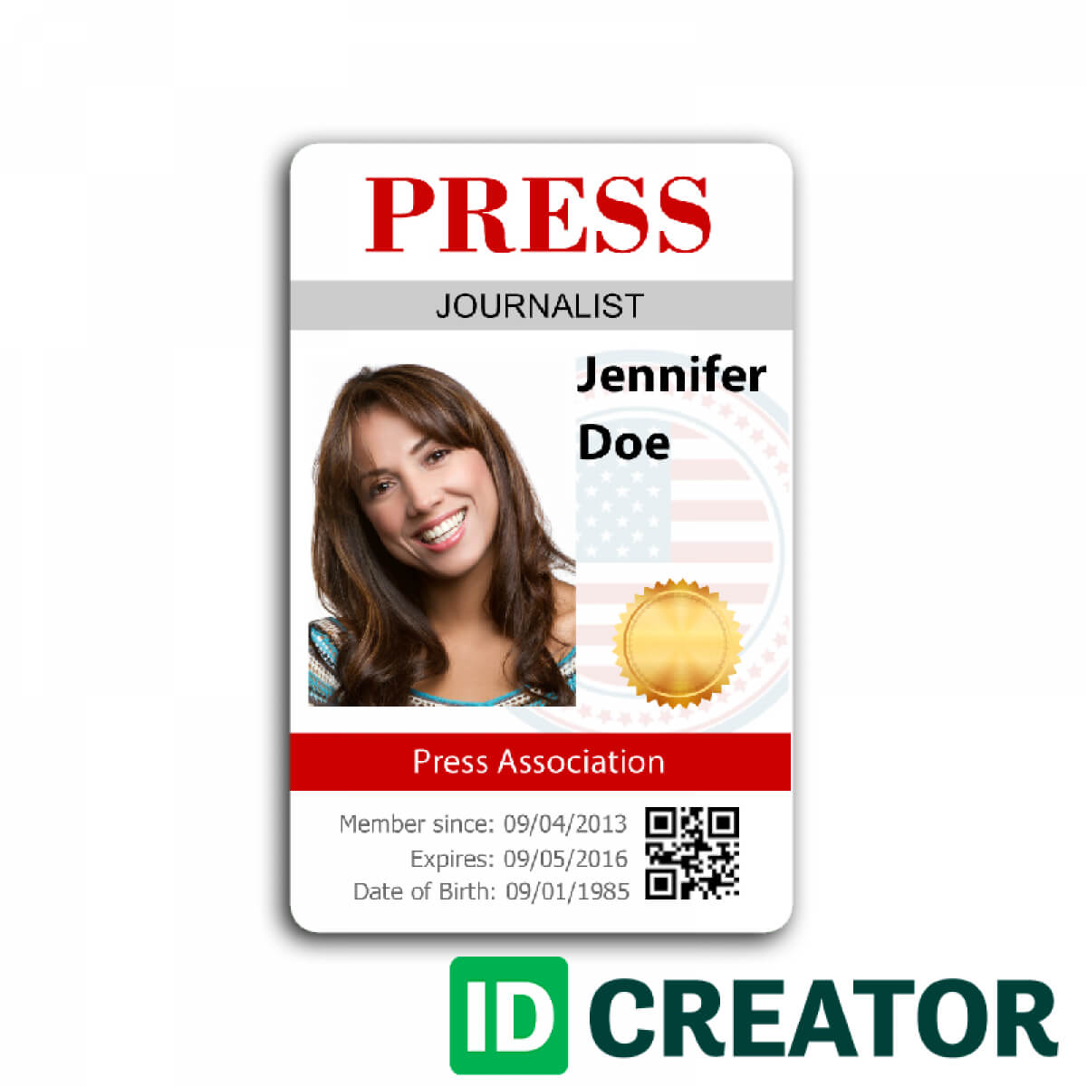 12 Images Of Media Center Passes Template | Vanscapital Pertaining To Media Id Card Templates