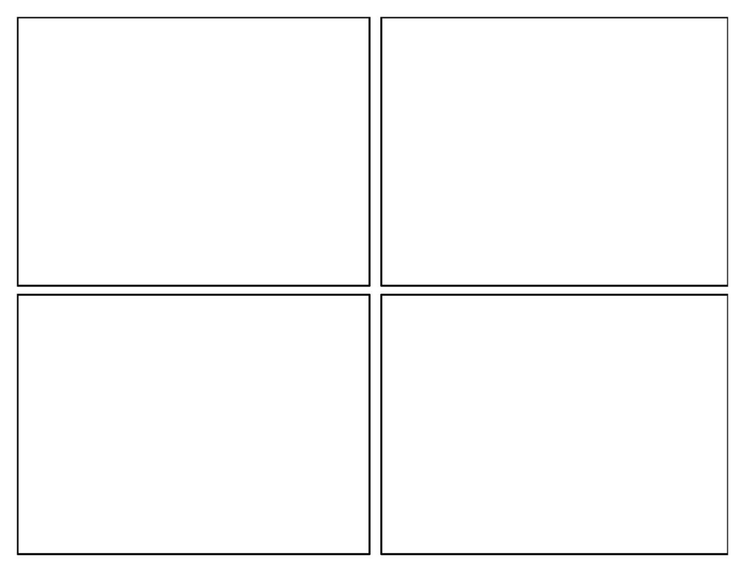 blank-four-square-writing-template