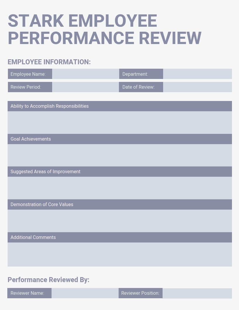 12 Powerful Performance Review Examples (+ Expert Tips) Throughout Evaluation Summary Report Template