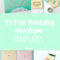 13 Free Printable Envelope Templates – Tip Junkie With Regard To Envelope Templates For Card Making