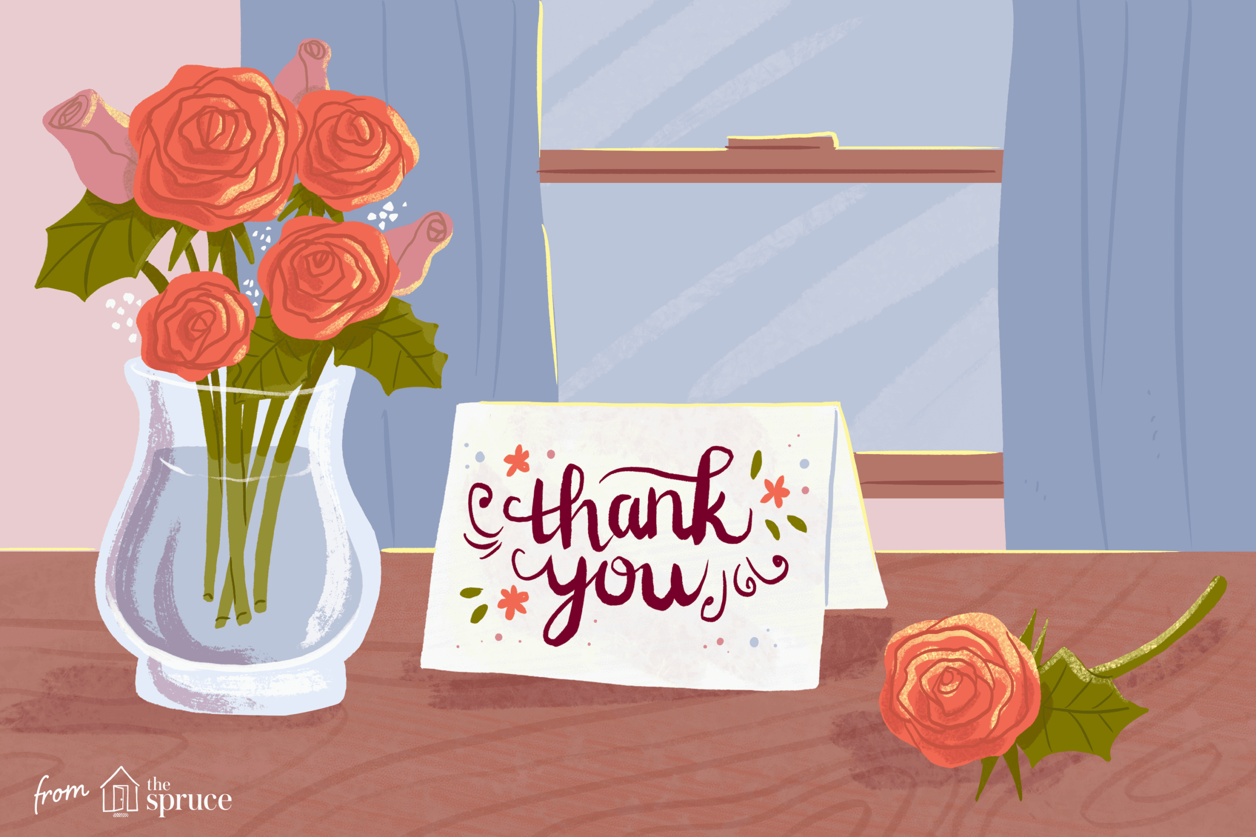 13 Free, Printable Thank You Cards With Lots Of Style Intended For Free Printable Thank You Card Template