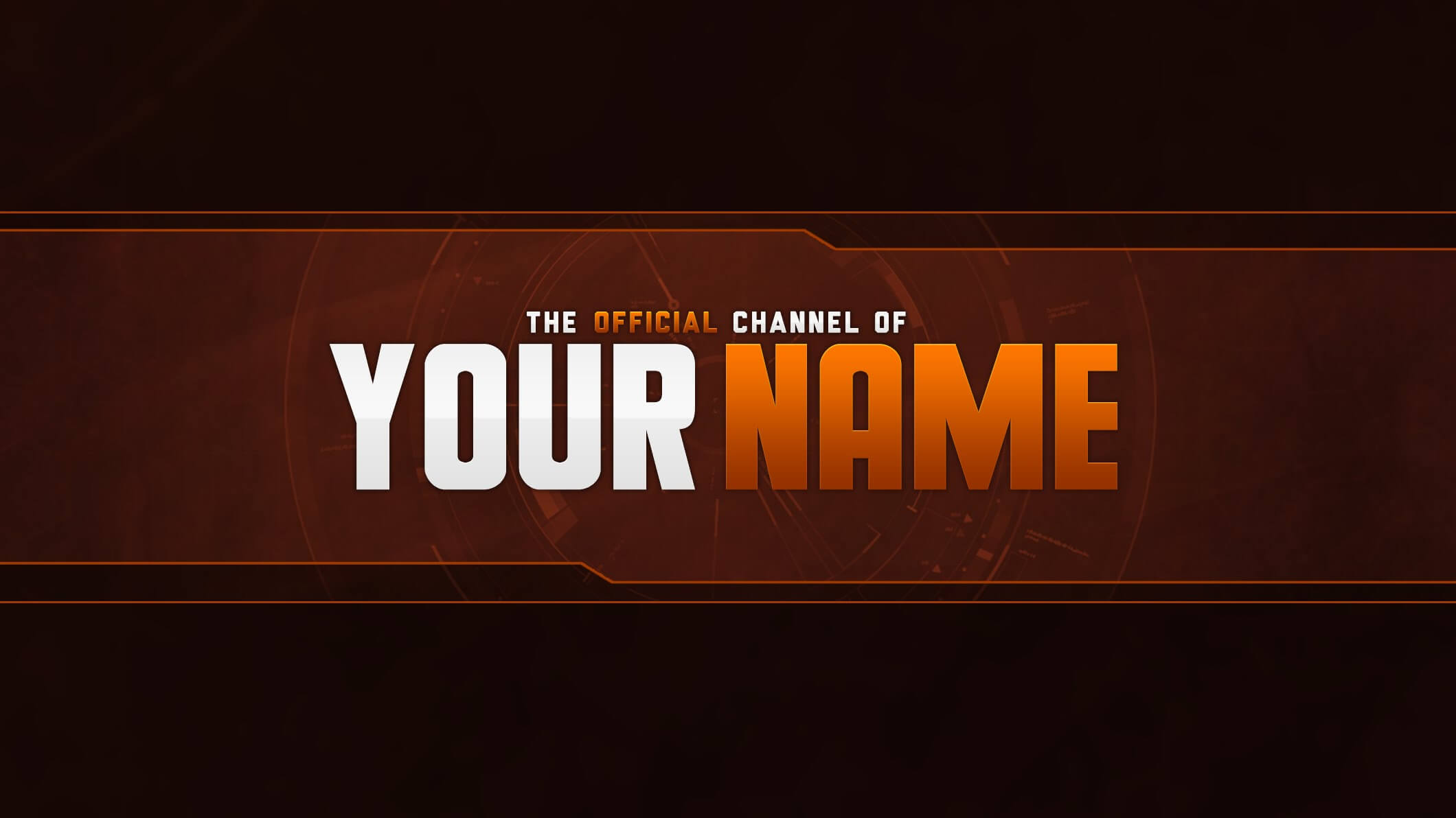 14 Youtube Banner Psd T Images – Free Youtube Banner In Banner Template For Photoshop