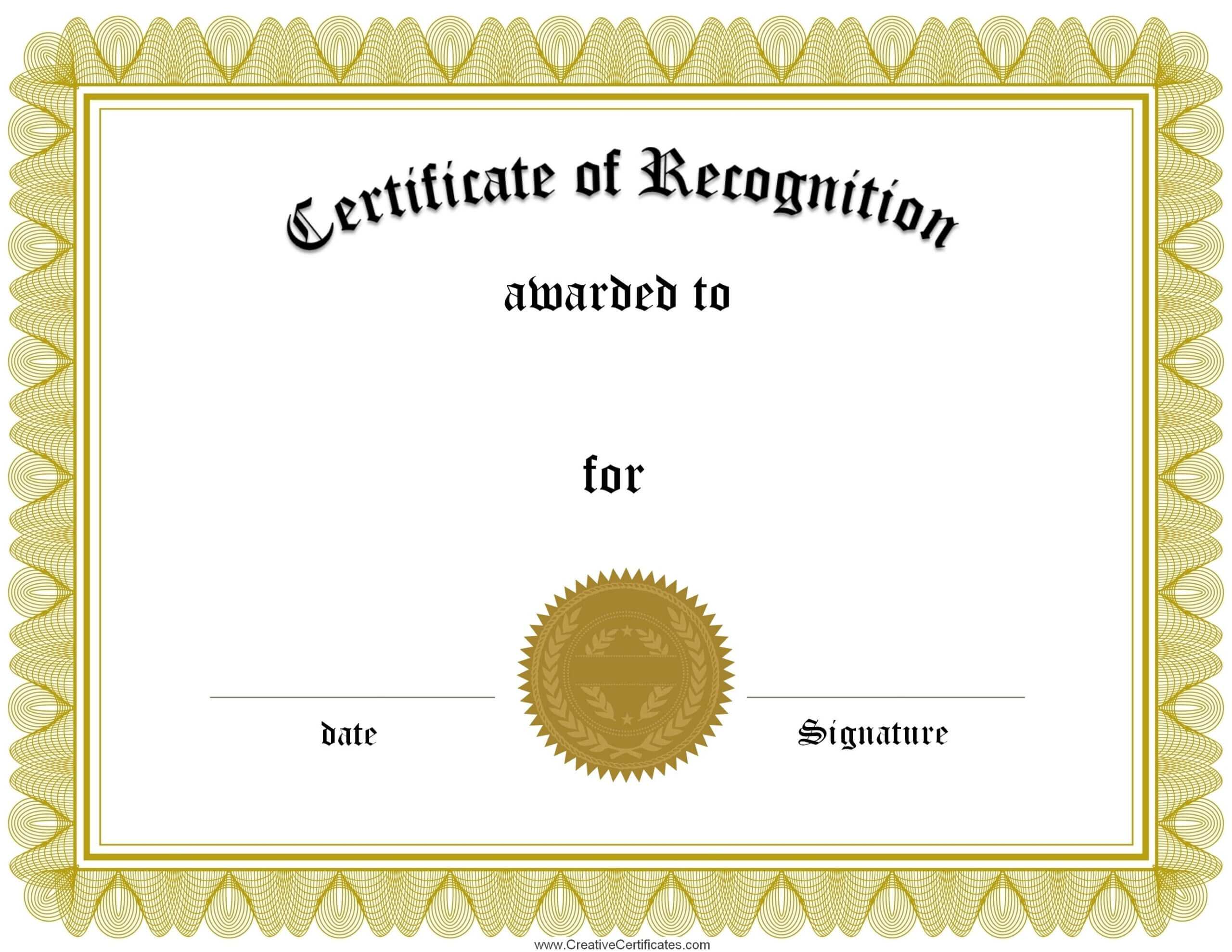 15+ Certificate Of Appreciation In Word Format | Sowtemplate Throughout Template For Recognition Certificate