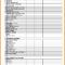 15 Expense Report Spreadsheet Template Excel – Bluepart With Monthly Expense Report Template Excel