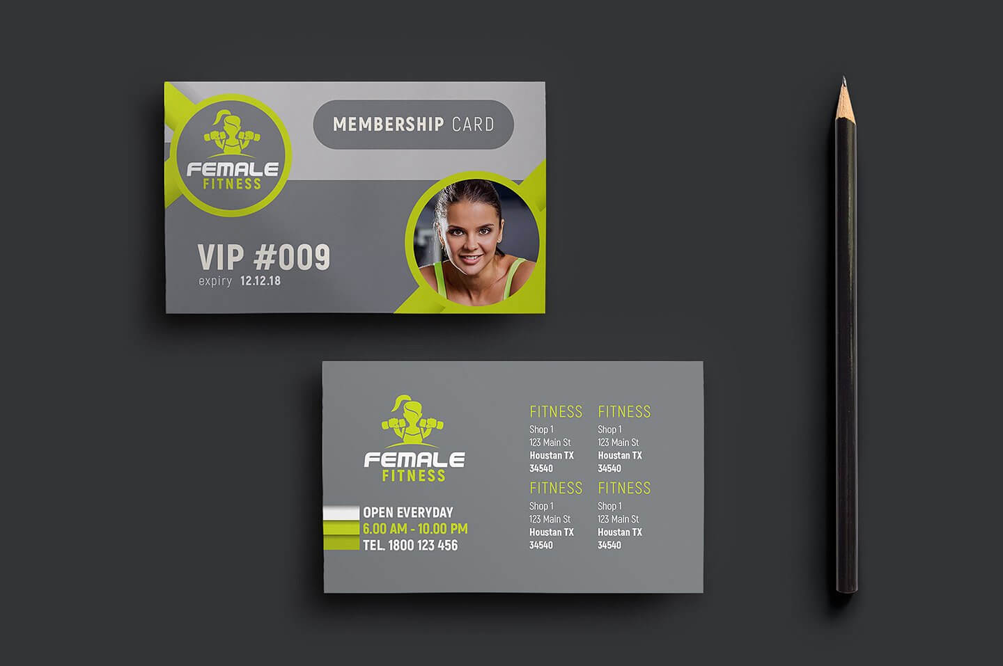 15+ Membership Card Designs | Design Trends - Premium Psd In Gym Membership Card Template