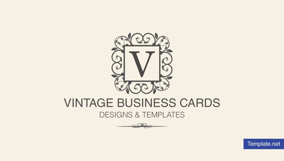 15+ Vintage Business Card Templates – Ms Word, Photoshop For Word Template For Business Cards Free