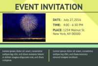 16 Free Invitation Card Templates &amp; Examples - Lucidpress throughout Event Invitation Card Template