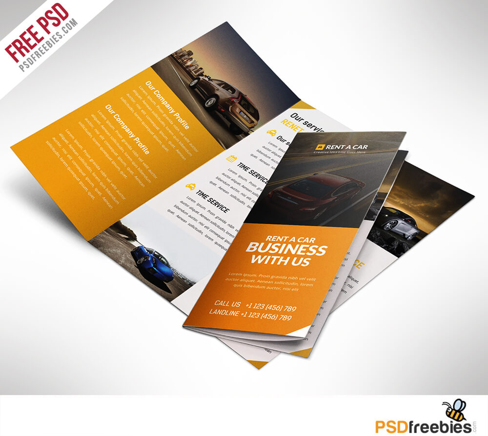16 Tri Fold Brochure Free Psd Templates: Grab, Edit & Print Intended For 3 Fold Brochure Template Psd Free Download
