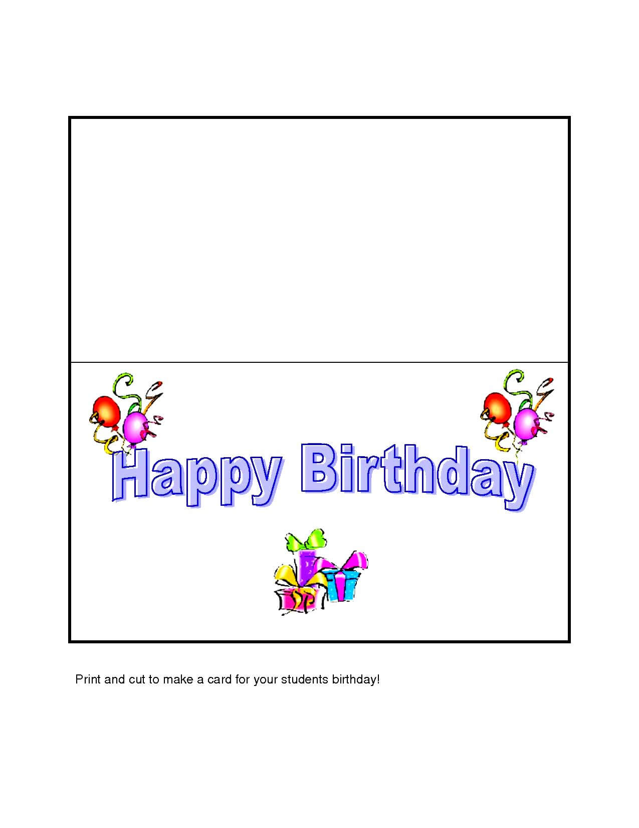 17 Images Of Birthday Party Card Template | Splinket Inside Microsoft Word Birthday Card Template