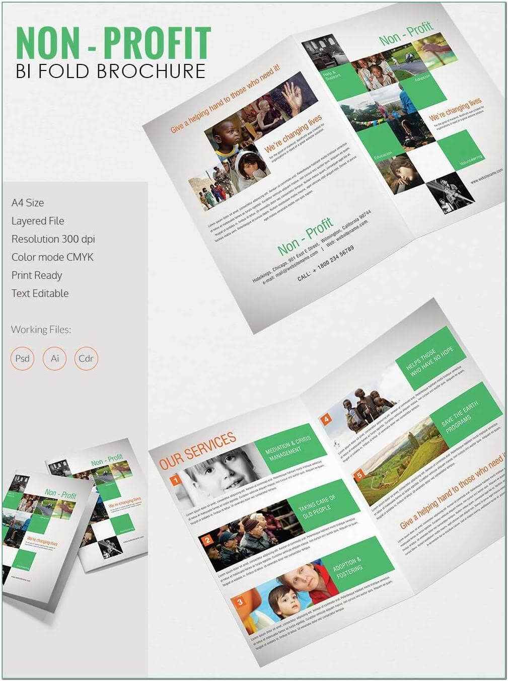 2 Fold Brochure Template Free Download Publisher – Template For Brochure Template Illustrator Free Download