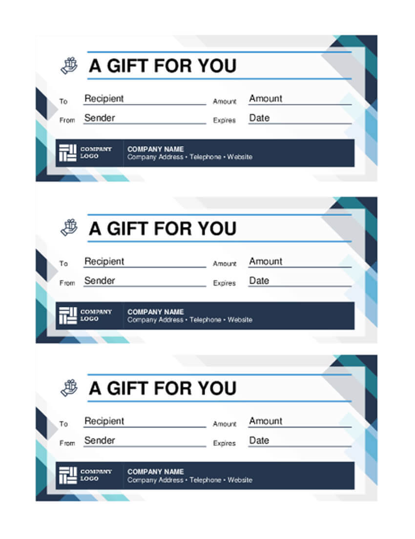 20 Best Free Business Gift Certificate Templates (Ms Word Throughout Microsoft Gift Certificate Template Free Word