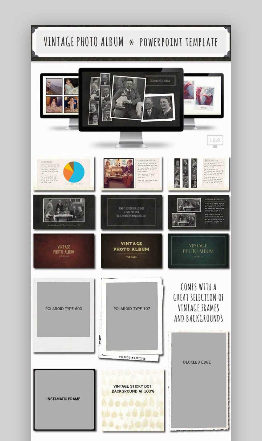 20 Best Free Powerpoint Photo Album & Ppt Slideshow Within Powerpoint Photo Album Template