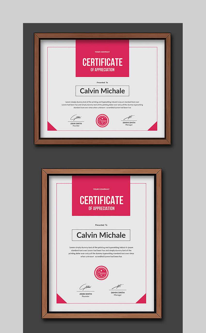 20 Best Word Certificate Template Designs To Award Intended For Free Funny Certificate Templates For Word