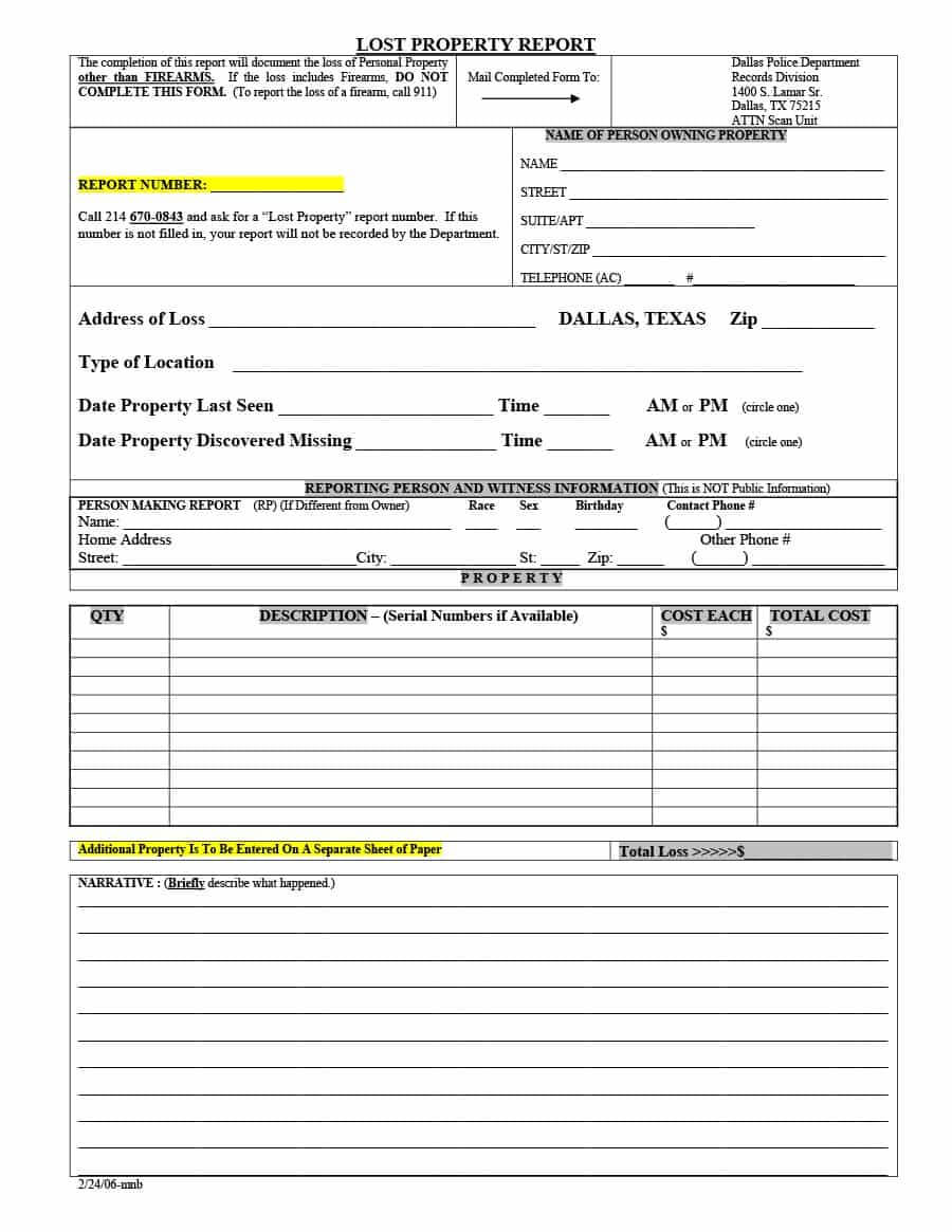 20+ Police Report Template & Examples [Fake / Real] ᐅ Throughout Crime Scene Report Template