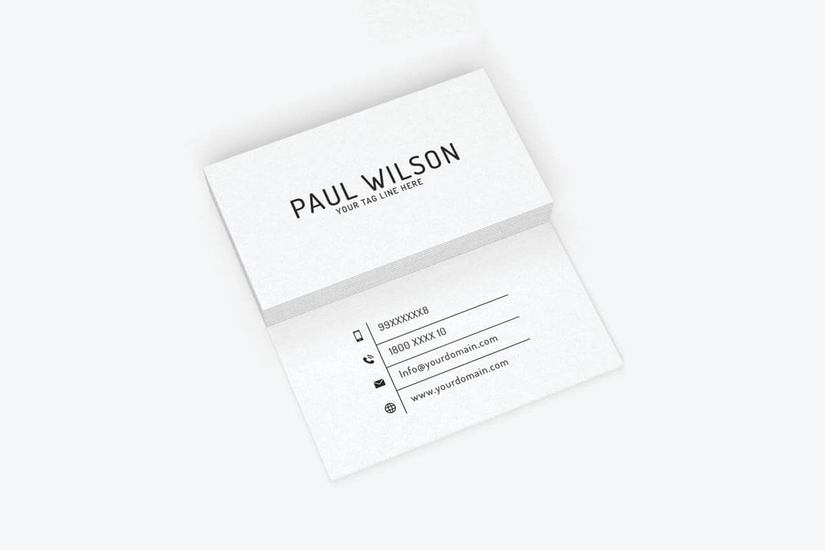 200 Free Business Cards Psd Templates – Creativetacos Throughout Business Card Size Psd Template