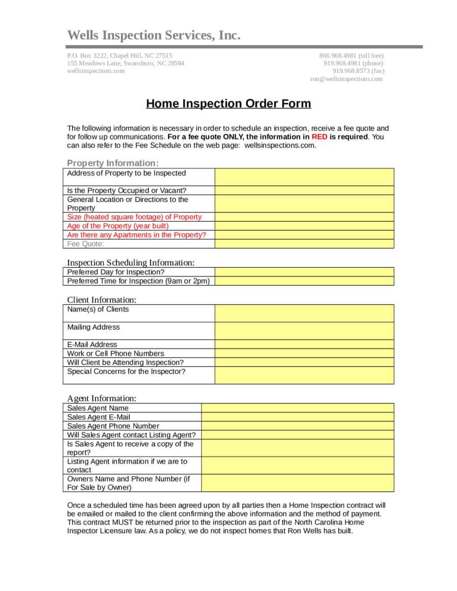 2020 Home Inspection Report – Fillable, Printable Pdf In Home Inspection Report Template Pdf