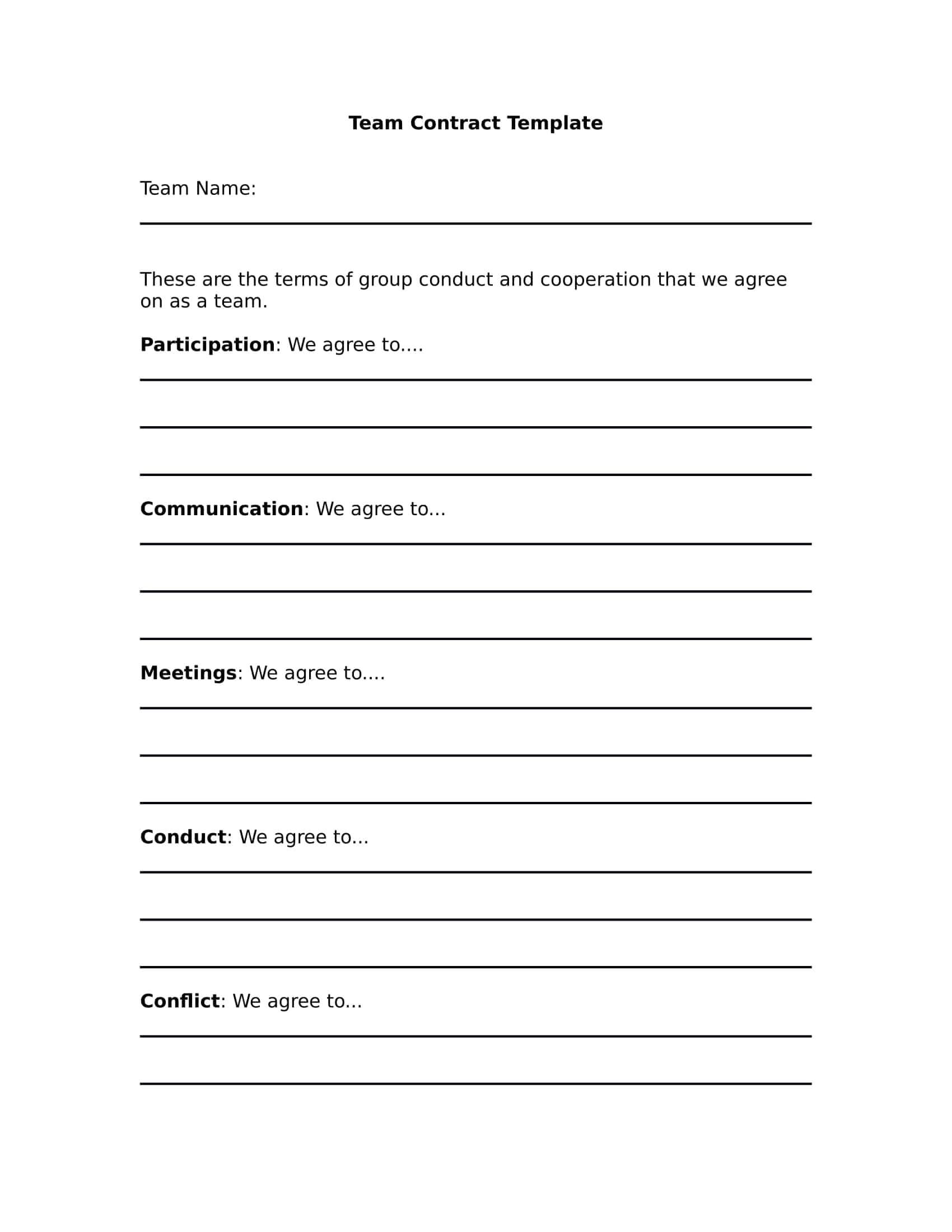 24+ Contract Templates – Pages, Docs, Word | Examples Regarding Nanny Contract Template Word
