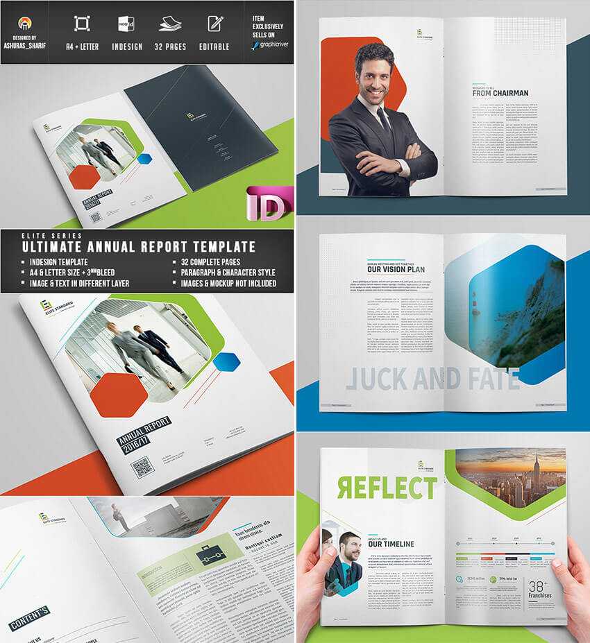 25+ Best Annual Report Templates – With Creative Indesign Within Chairman's Annual Report Template