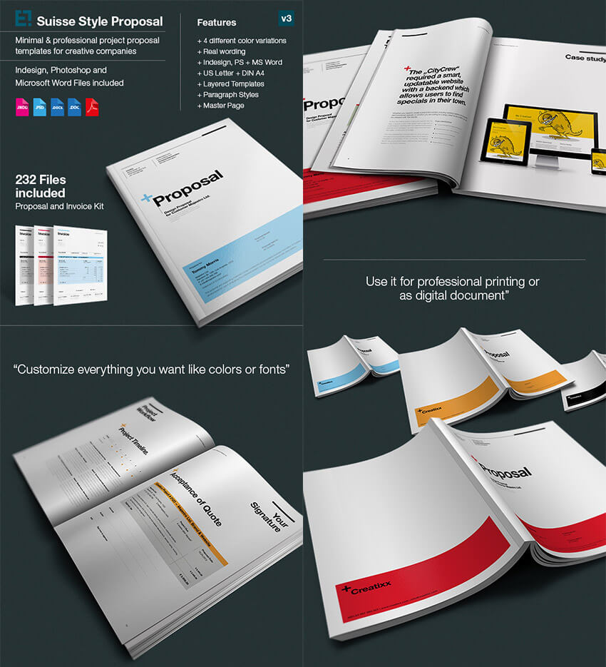 25 Best Business Proposal Templates 2020 – Creative Touchs Intended For Free Business Proposal Template Ms Word