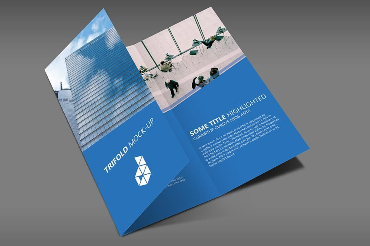25 Best Trifold Brochure Psd Mockups – Colorlib Inside Free Online Tri Fold Brochure Template