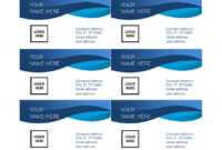 25+ Free Microsoft Word Business Card Templates (Printable with Ms Word Business Card Template