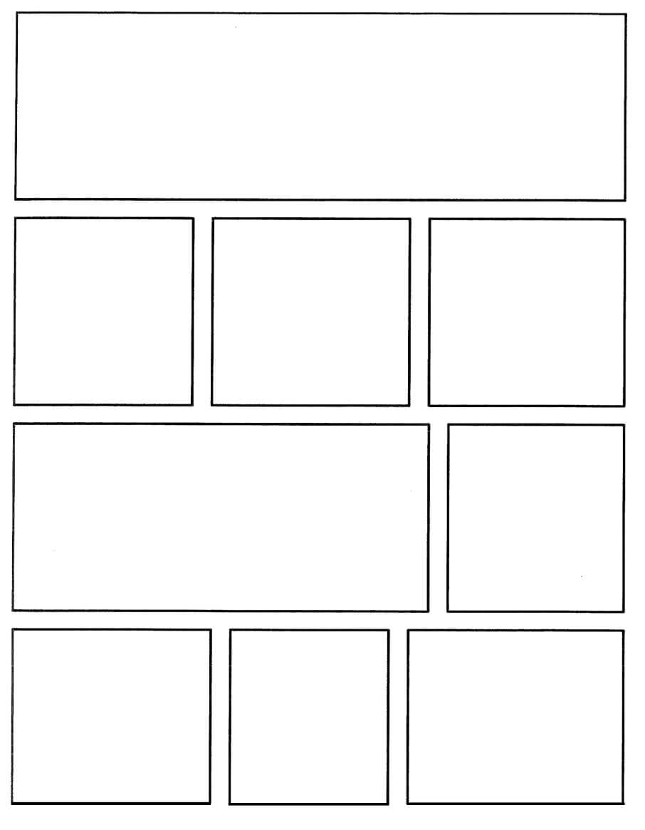 25 Images Of Frame Comic Strip Template 9 | Gieday Intended For Printable Blank Comic Strip Template For Kids