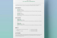 25 Resume Templates For Microsoft Word [Free Download] in Microsoft Word Resume Template Free