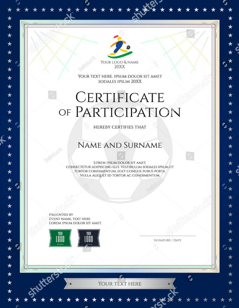 28+ Certificate Of Participation Designs & Templates – Psd For Choir Certificate Template