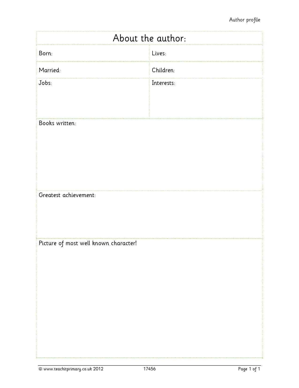 28+ [ Chronological Report Template ] | B6Cb Resources Page With Report Writing Template Ks1