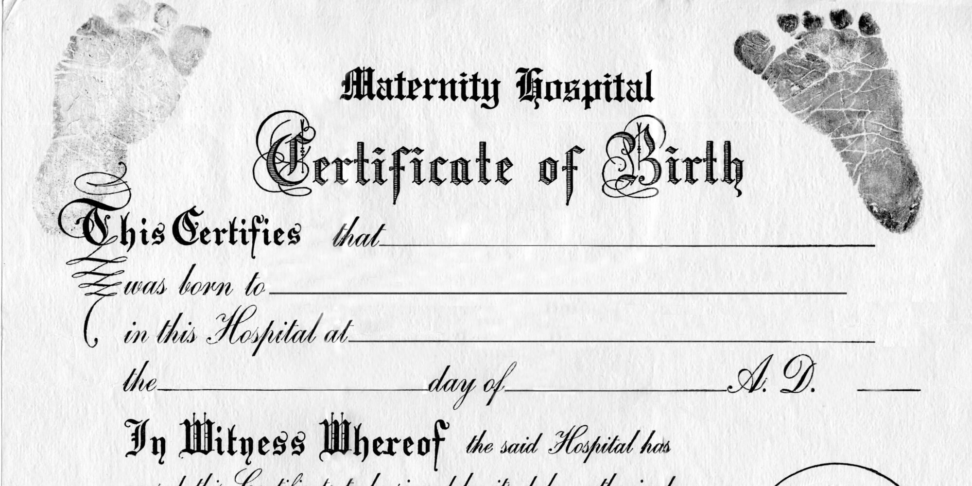 28+ [ Old Birth Certificate Template ] | Best Photos Of Old Regarding Official Birth Certificate Template