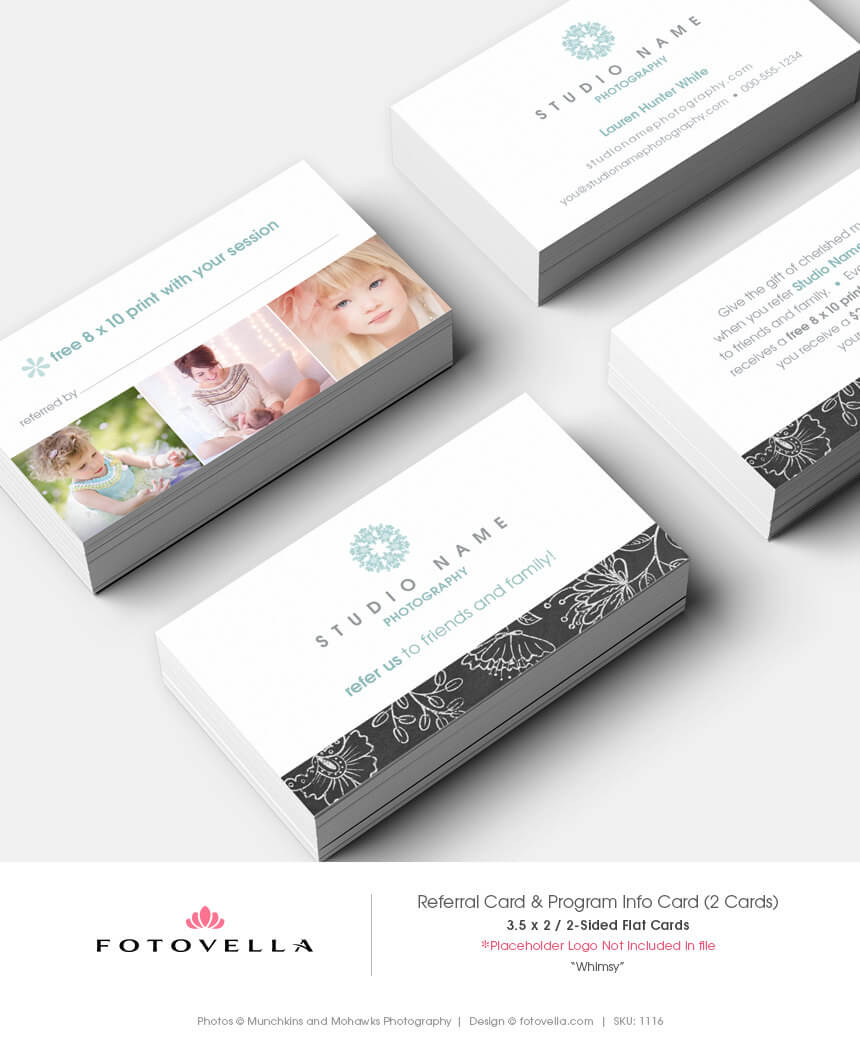 28+ [ Photography Referral Card Templates ] | Photography With Regard To Referral Card Template Free