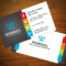 3 Colorful Corporate Business Card Template – Freedownload In Web Design Business Cards Templates
