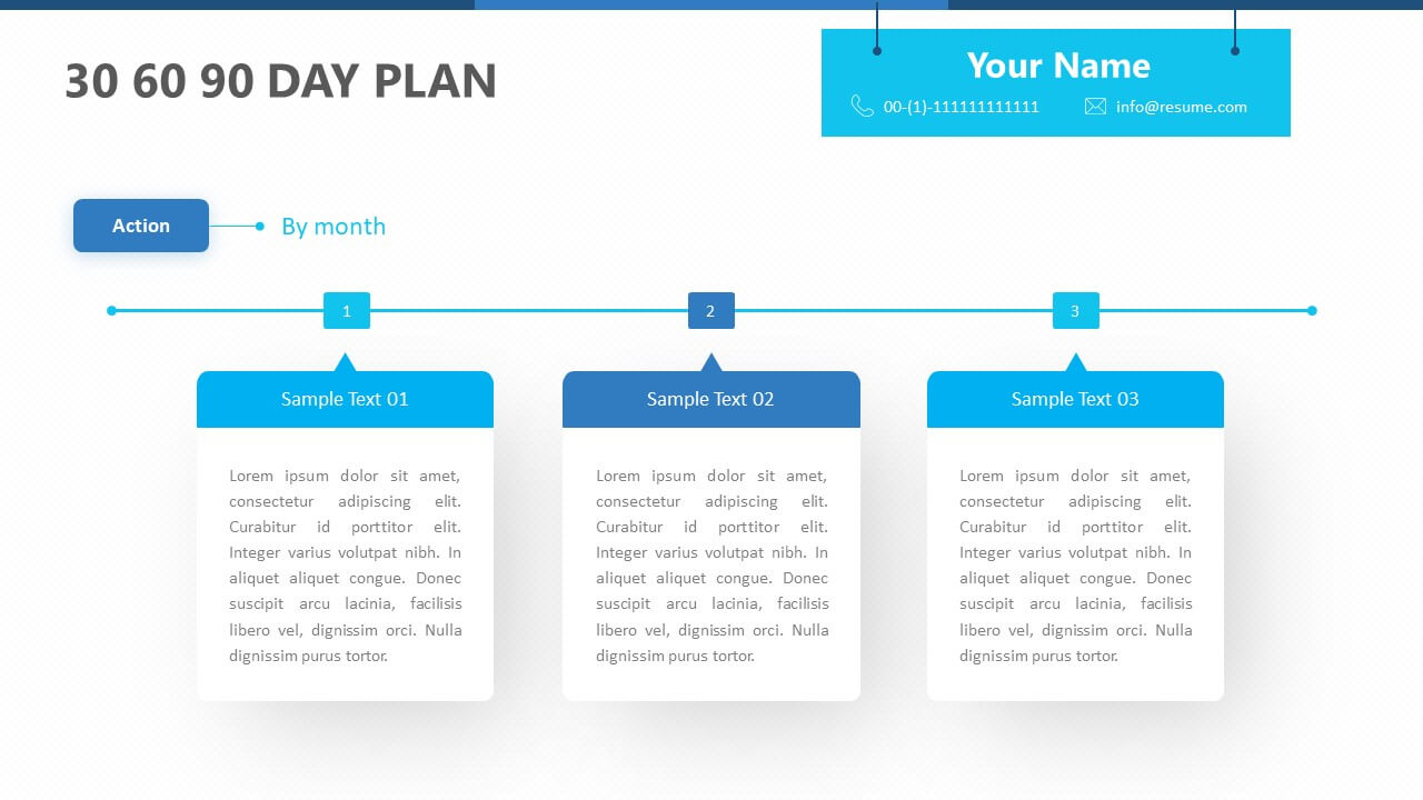 30 60 90 Day Plan For Powerpoint – Pslides Regarding 30 60 90 Day Plan Template Powerpoint