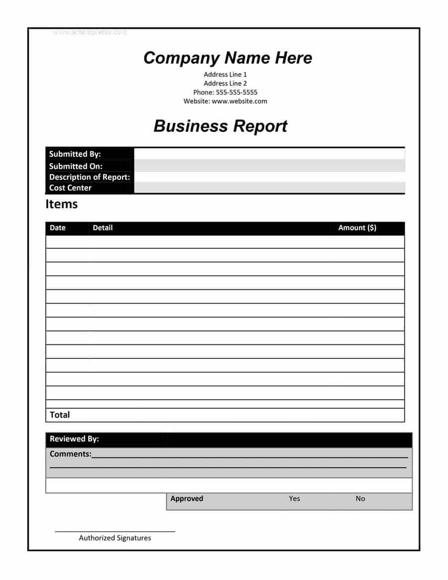 30+ Business Report Templates & Format Examples ᐅ Template Lab Inside Report Writing Template Free