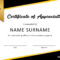 30 Free Certificate Of Appreciation Templates And Letters within Volunteer Certificate Template