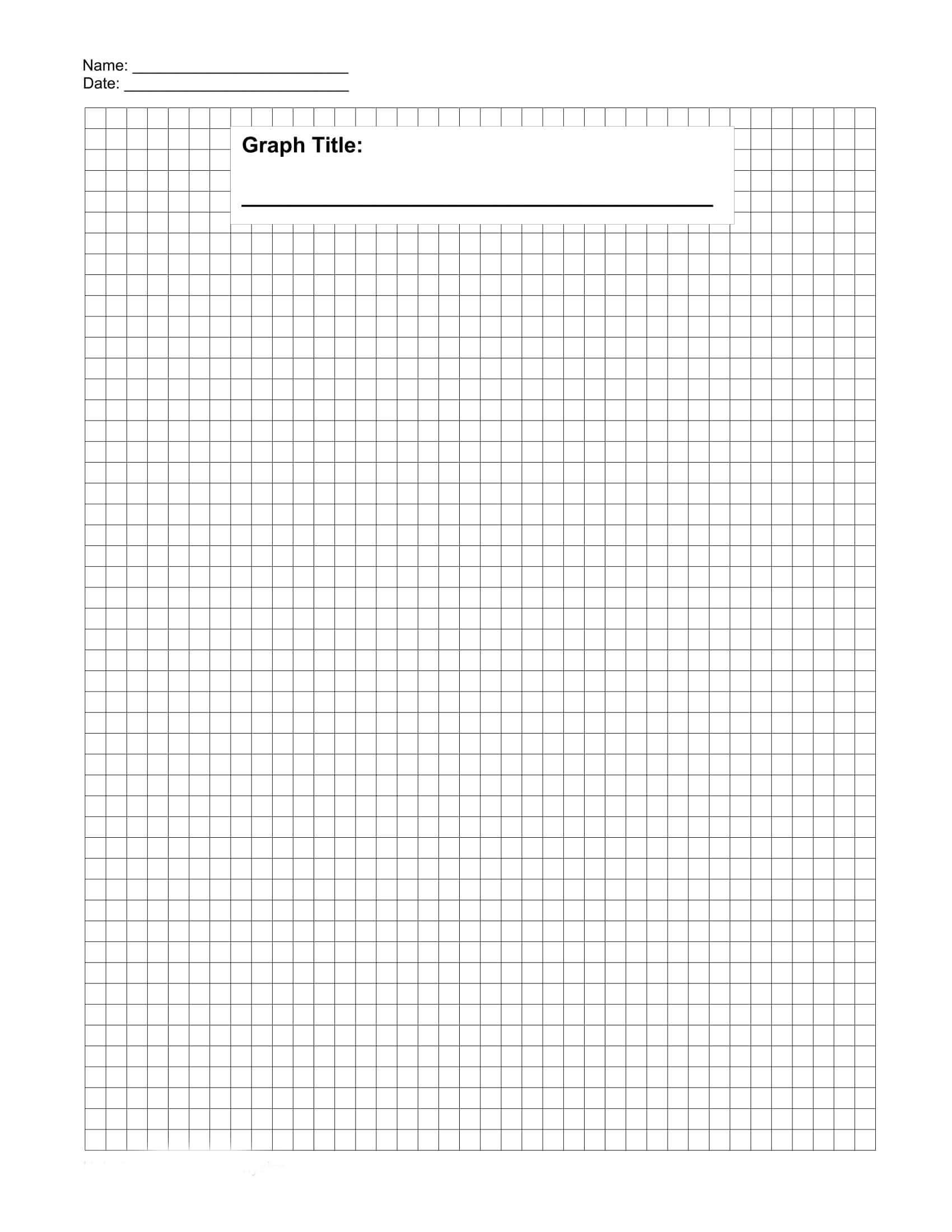 30+ Free Printable Graph Paper Templates (Word, Pdf) ᐅ Throughout Blank Word Search Template Free