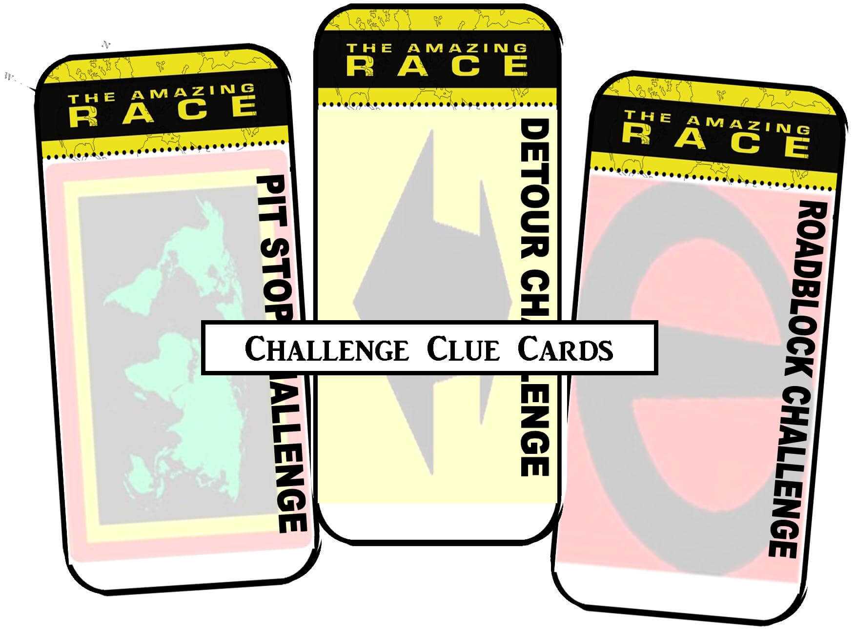 30 Images Of Amazing Race's Clues Card Printable Template Inside Clue Card Template