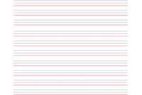 32 Printable Lined Paper Templates ᐅ Template Lab in Microsoft Word Lined Paper Template