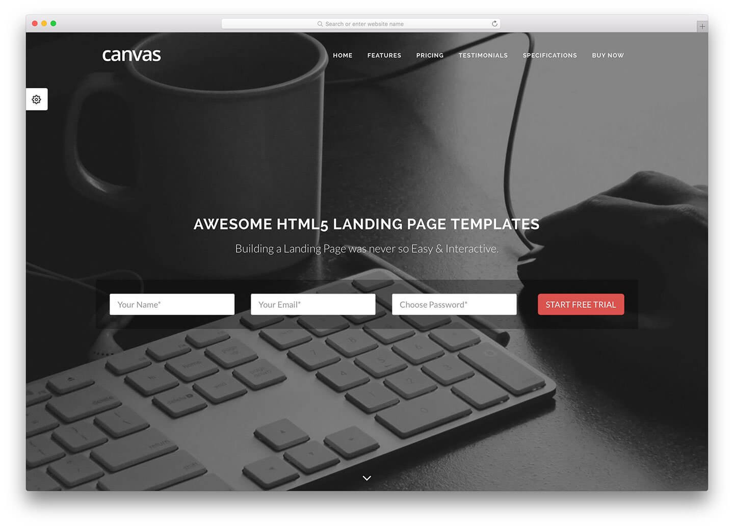 33 Awesome Html5 Landing Page Templates 2019 – Colorlib Within Html5 Blank Page Template