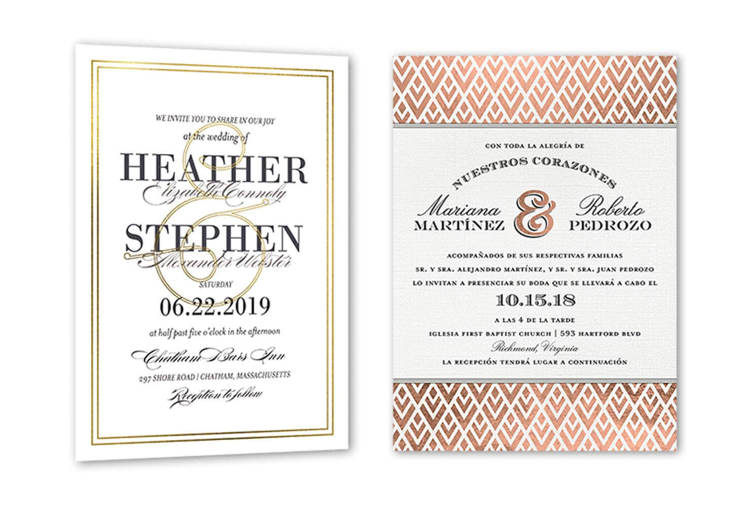 35+ Wedding Invitation Wording Examples 2020 | Shutterfly Throughout Church Wedding Invitation Card Template