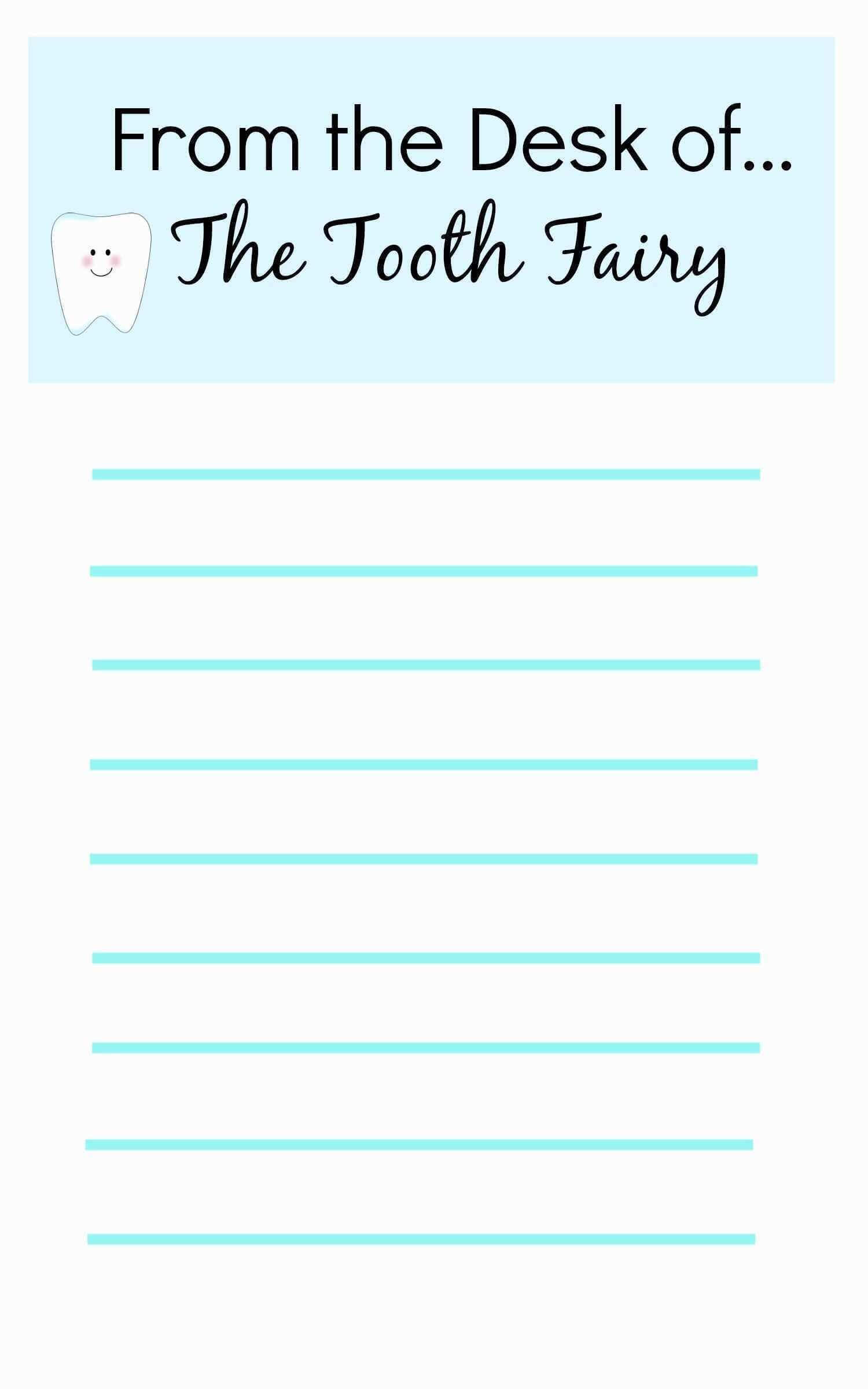 36 Cute Tooth Fairy Letters | Kittybabylove With Free Tooth Fairy Certificate Template