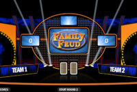 4 Best Free Family Feud Powerpoint Templates inside Family Feud Powerpoint Template With Sound