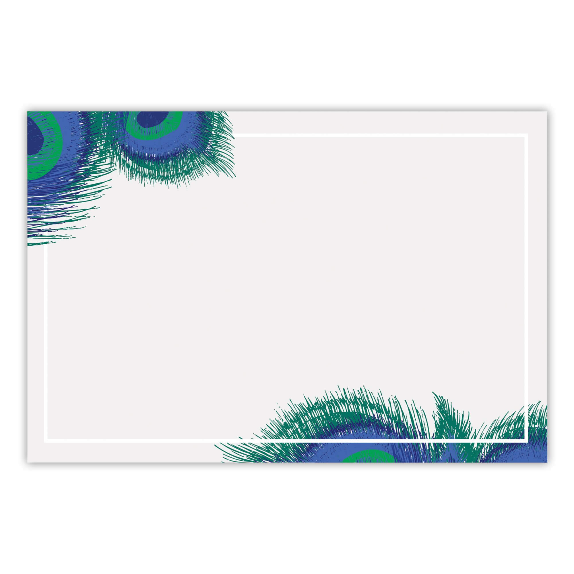 4 X 6 Inches Set Of 50 The Gift Collection Flat Tropical Inside 4X6 Note Card Template
